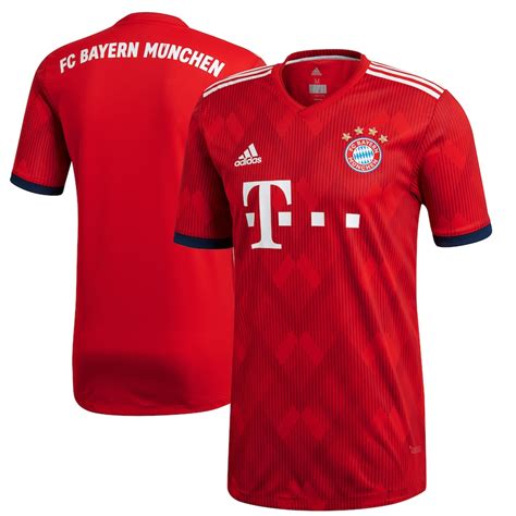 bayern munich adidas 2018 19 home replica jersey|fc Bayern Munich us store.